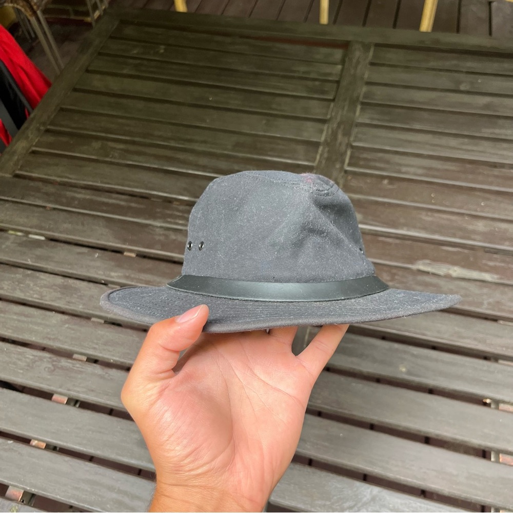 Filson Tin Cloth Packer Hat in Cinder (M) (Made in USA 🇺🇸)